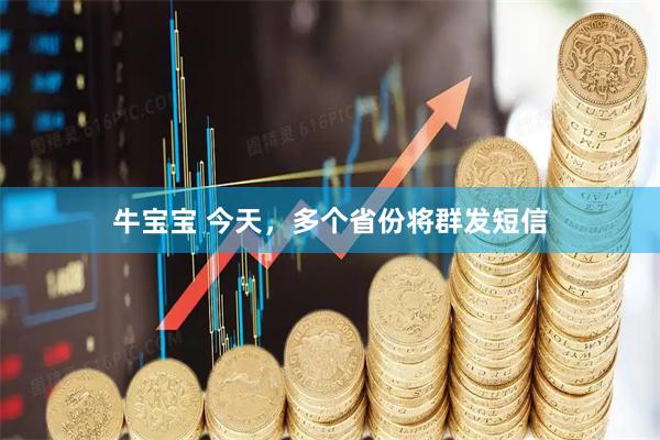 牛宝宝 今天，多个省份将群发短信